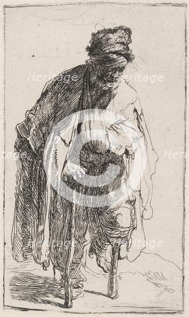 Beggar with a wooden leg, c.1630. Creator: Rembrandt Harmensz van Rijn.