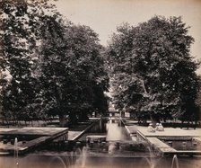 Shalimar, Kashmir: small fountains at the top of a weir, c1870s. Creator: Samuel Bourne.