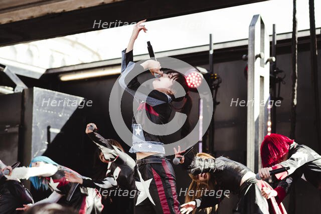ASP live at Japan Matsuri, Trafalgar Square, London, Sept 2025. Creator: Annapaola Marchesani.
