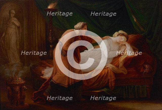 Penelope awakened by Eurycleia, 1772.