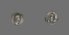 Denarius (Coin) Portraying Emperor Antoninus Pius, 157-158. Creator: Unknown.