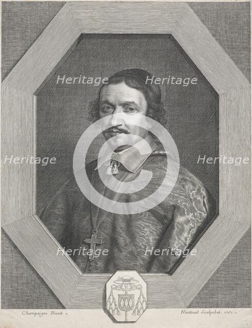 Victor Bouthillier, 1651. Creator: Robert Nanteuil.