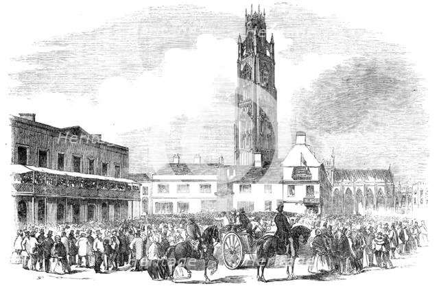 Boston Election - Declaration of the Poll, 1856.  Creator: Unknown.