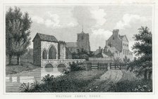 Waltham Abbey, Essex, 1825. Artist: Unknown.
