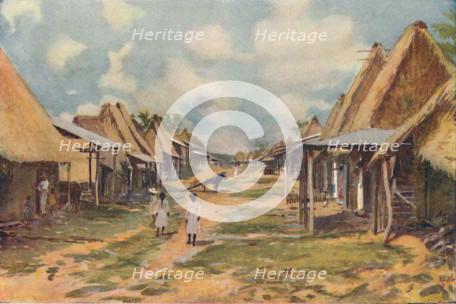 'A Native Village, Panama', 1916. Artist: Panama Marine.
