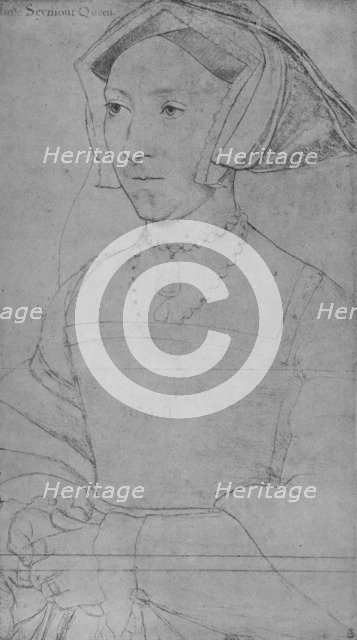 'Queen Jane Seymour', c1536-1537 (1945). Artist: Hans Holbein the Younger.