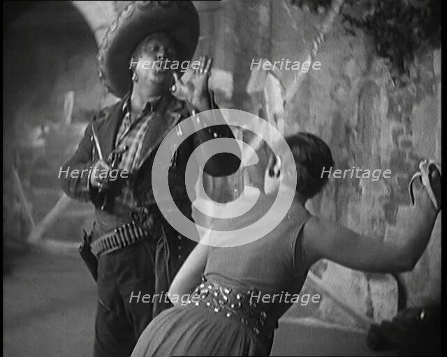 Male Actor Playing a Mexican, 1920s.  Creator: British Pathe Ltd.
