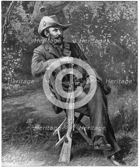 Louis Botha, Afrikaner soldier and statesman, c1900.  Artist: Anon