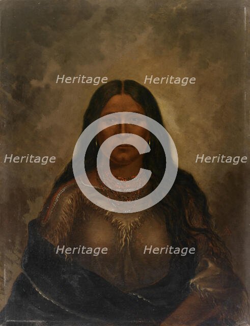 Chan-ku-wash-te-mine (Good Road Woman), ca. 1887. Creator: Antonio Zeno Shindler.