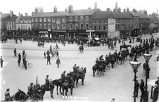 Visit of the Prince of Wales, Market Place, Retford, Nottinghamshire, 1923. Artist: Unknown