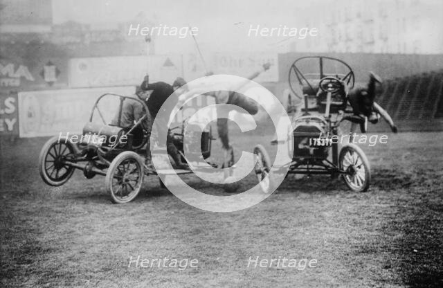 Auto polo, between c1910 and c1915. Creator: Bain News Service.