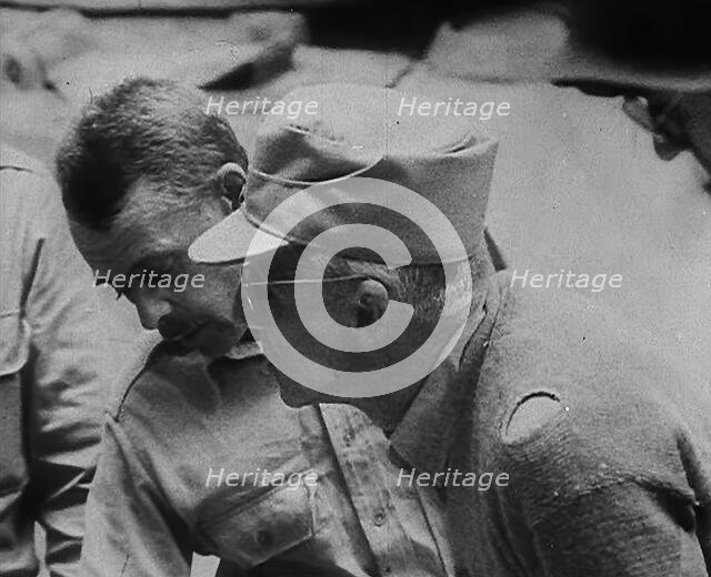 Two Commonwealth Officers, 1943. Creator: British Pathe Ltd.