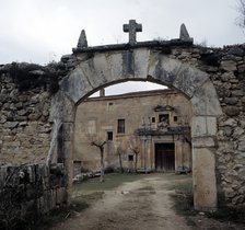 Gateway to the monastery of San Pedro de Arlanza.