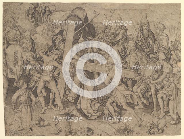 Christ Carrying the Cross (copy), 15th century. Creator: Wolf Huber.