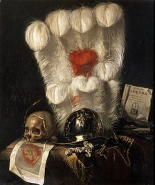 'Vanitas', 17th century.  Artist: Juriaen van Streeck