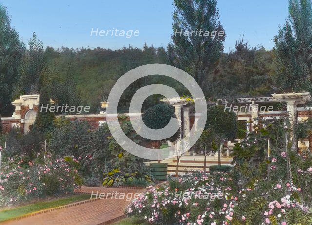 "Brookside," William Hall Walker house, Brookside Road, Great Barrington, Massachusetts, c1916. Creator: Frances Benjamin Johnston.