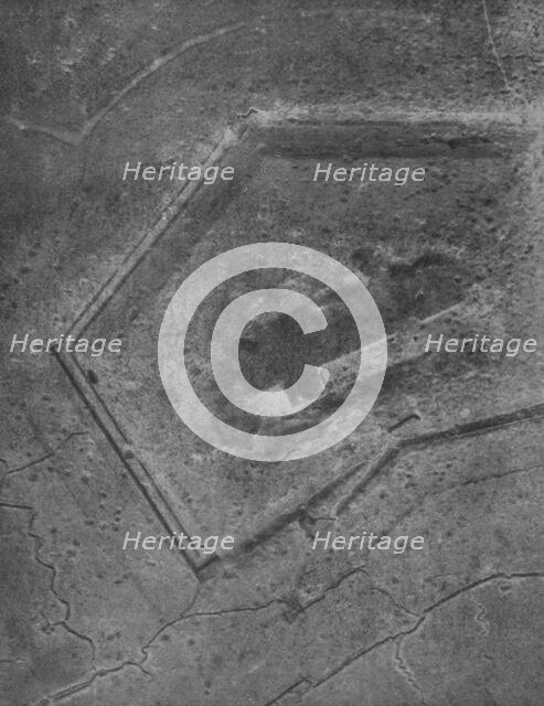 'Le fort de Douaumomt apres les bombardements allemands de fevrier dernier', 1916. Creator: Unknown.