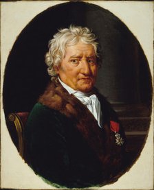 Portrait of Pierre-Alexandre Monsigny (1729-1817), composer, 1813. Creator: Robert Lefevre.
