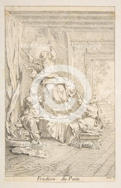 Division of the Bread.n.d. Creators: Claude Gillot, Jacques Gabriel Huquier.