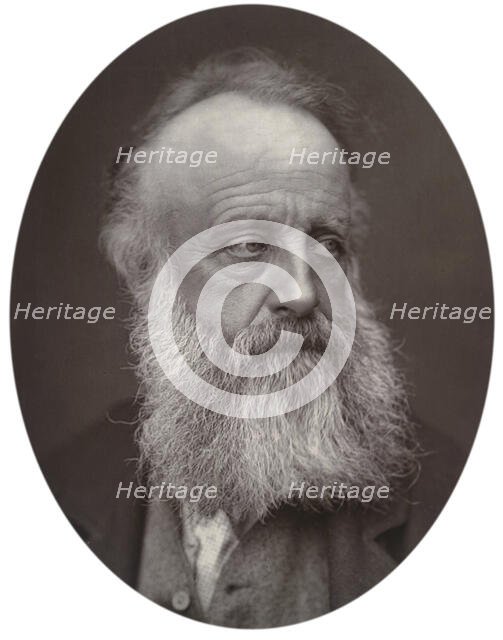 James Clarke Hook, Royal Academician, 1880. Creator: Lock & Whitfield.