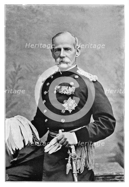 Lord Roberts, British soldier, 1901.Artist: Elliott & Fry