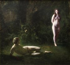 Adam and Eve, 1887. Creator: Paulsen, Julius (1860-1940).