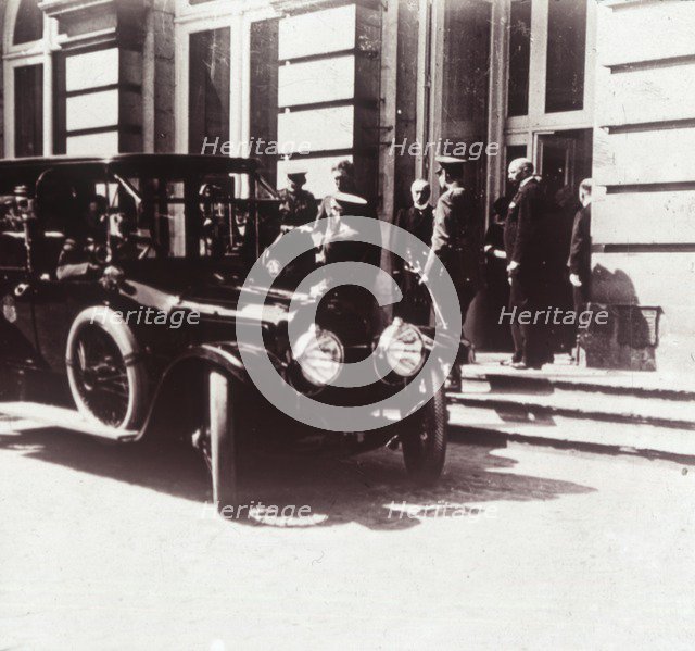 Woodrow Wilson and King Albert I, c1914-c1918. Artist: Unknown.