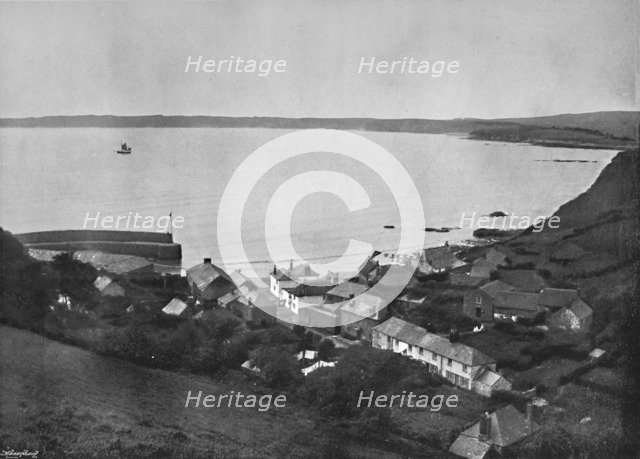 'Polkerris - A Remote Cornish Village', 1895. Artist: Unknown.