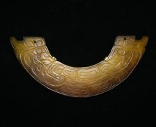 Arc-shaped pendant (huang), Western Zhou period, 10th/9th century B.C. Creator: Unknown.