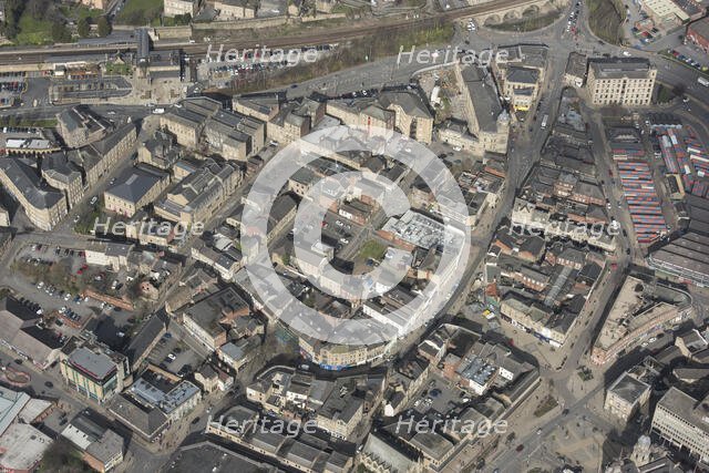 The town centre, Dewsbury, Yorkshire, 2019. Creator: Historic England.