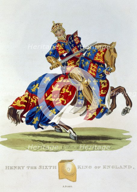Henry VI, King of England, (1824). Artist: Unknown