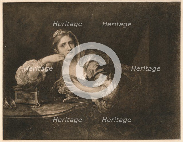 'Sigismunda Mourning over the Heart of Guiscardo', 1759. Artist: William Hogarth.