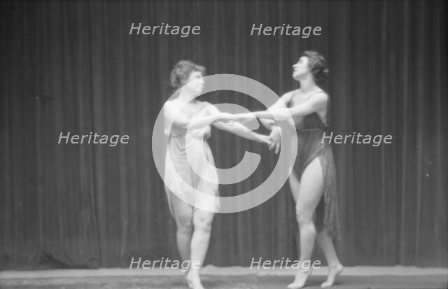 Elsie Dufour dancers, between 1918 and 1920? Creator: Arnold Genthe.