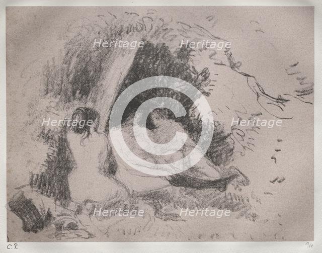 Nude Women, c. 1896. Creator: Camille Pissarro (French, 1830-1903).