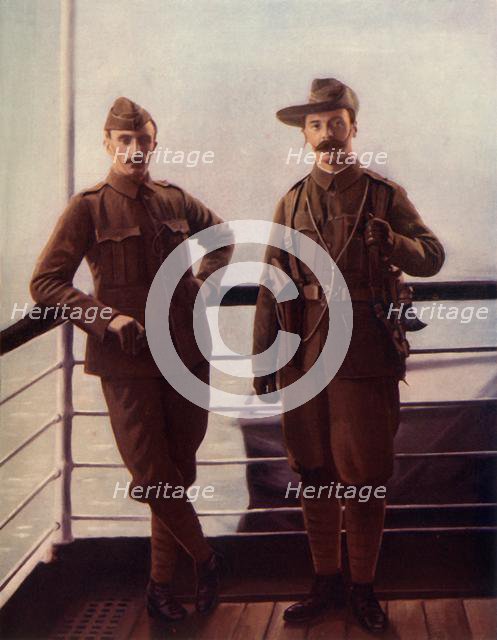 'Officers - City of London Imperial Volunteers', 1900. Creator: Gregory & Co.
