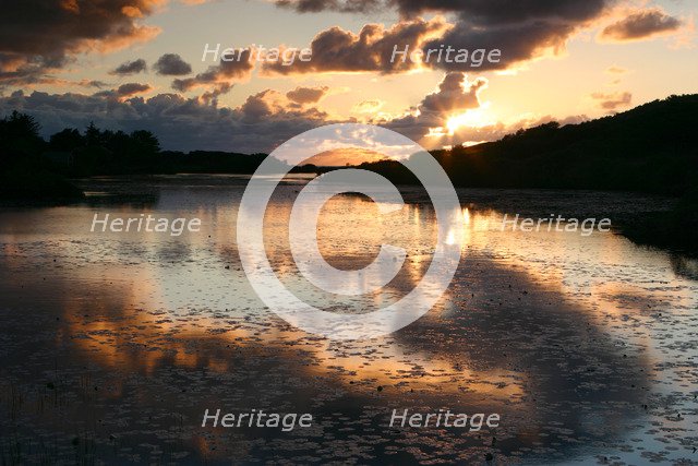 Loch Nedd near Drumbeg, Highland, Scotland.