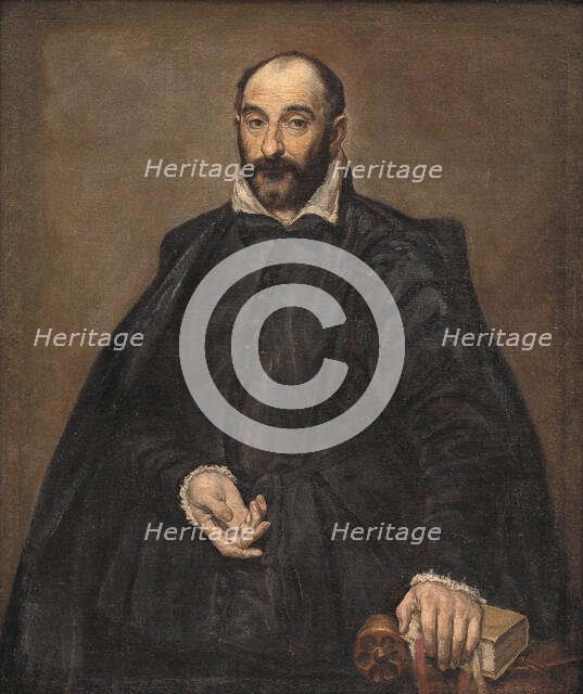 Portrait of a Man;Portrait of the Architect Andrea Palladio, 1570-1575. Creator: El Greco.