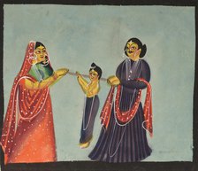 Kalighat Painting, 1800s. Creator: Unknown.