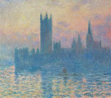 The Houses of Parliament, Sunset, 1903. Creator: Claude Monet.