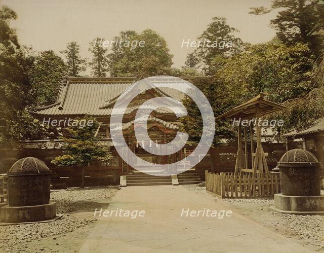 Toshioagu Temple, 1865. Creator: Unknown.