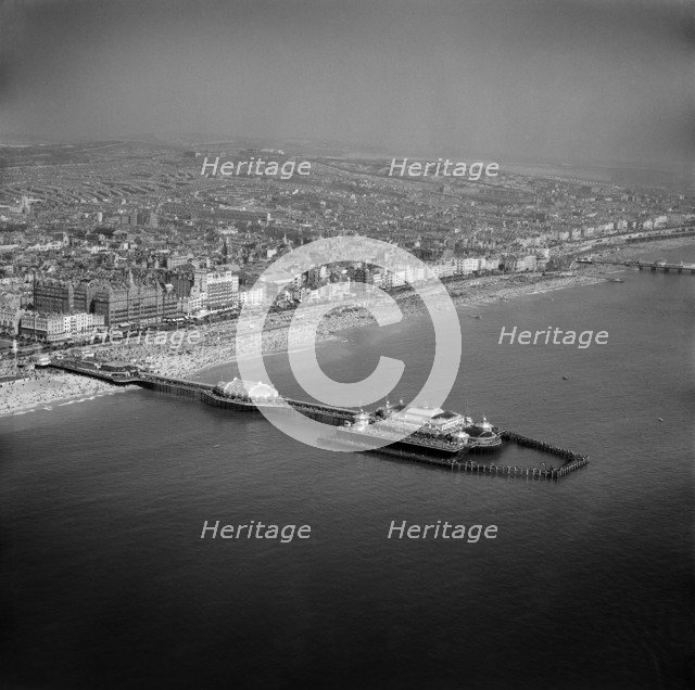 West Pier, Brighton, Sussex, 1949. Artist: Aerofilms.