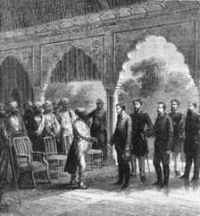 'Reception by a Maharajah', c1891. Creator: James Grant.