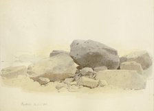 Cairn near Bertrich, 1881. Creator: Carl Theodor Reiffenstein.