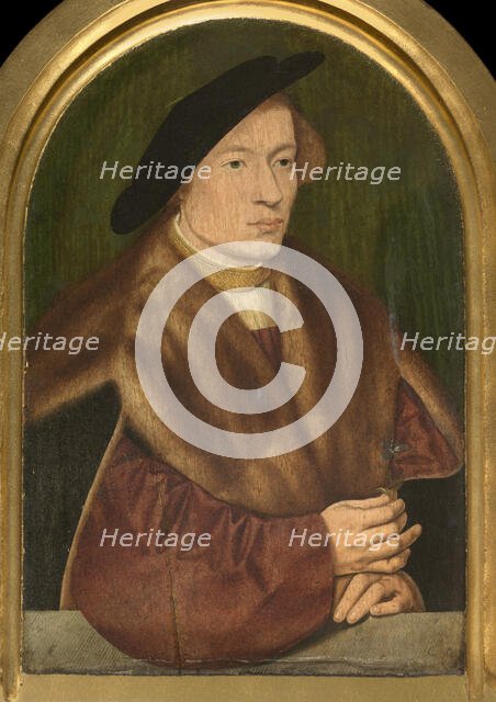 Portrait of a Young Man, 1528. Creator: Bartholomaeus Bruyn the Elder.