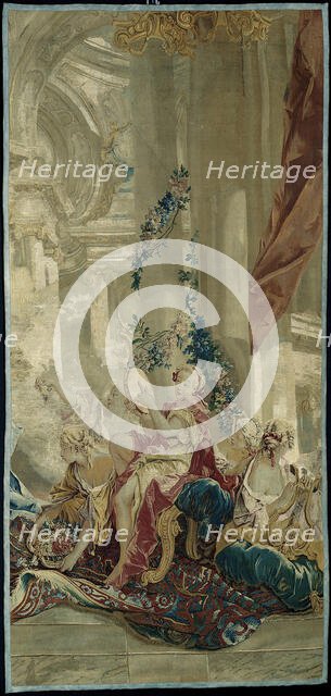 Psyche's Entrance into Cupid's Palace from the Story of Psyche, Beauvais, 1756/63. Creator: Manufacture Royale de Beauvais.