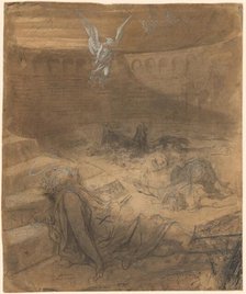 Christian Martyrs, 1869/1871. Creator: Gustave Doré.