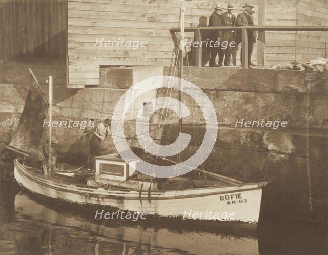 A Wellington Harbour corner. From the album: Camera Pictures of New Zealand, 1920s. Creator: Harry Moult.