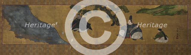 Ablution Scene (Misogi), late 18th Century. Creator: Tawaraya S?ri (Japanese, active late 1700s).