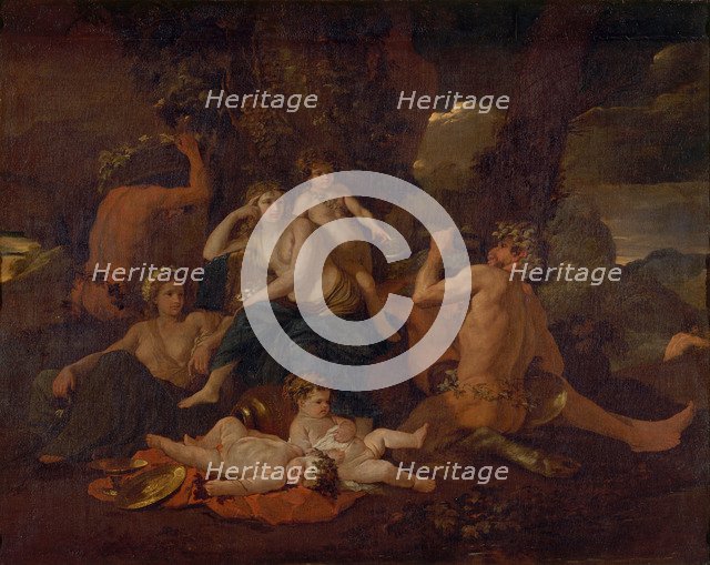 The Infancy of Bacchus, c.1630. Artist: Poussin, Nicolas (1594-1665)