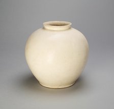 Ovoid Jar, Tang dynasty (618-907), 8th century. Creator: Unknown.